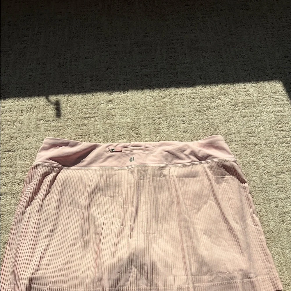 lululemon athletica Light Pink Pleated Skirt